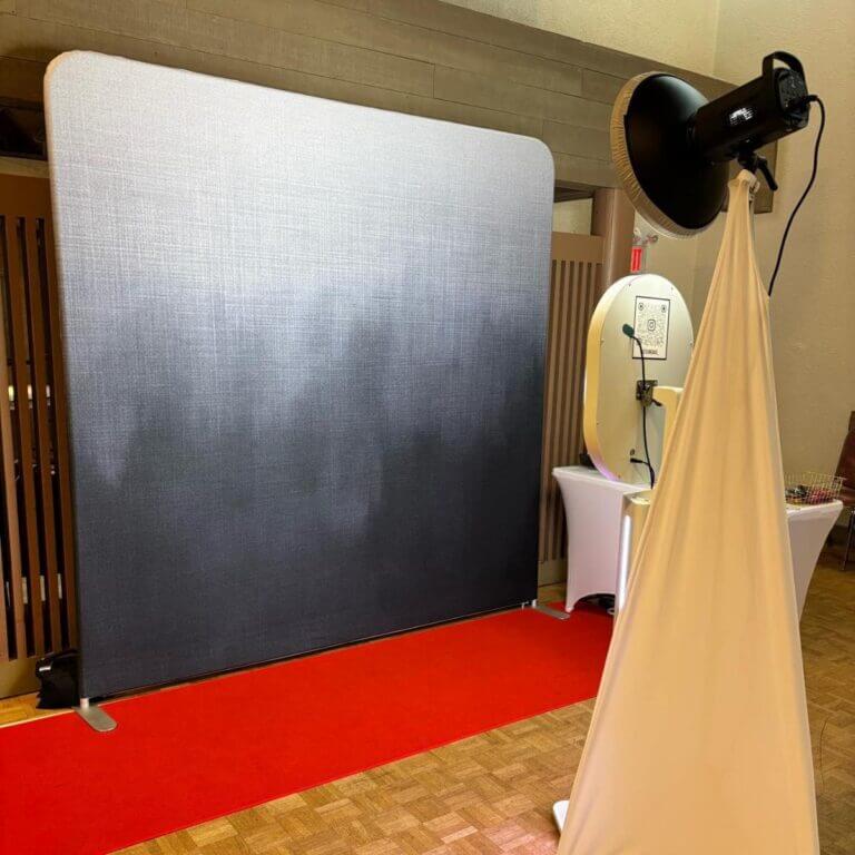 digital ipad photo booth set up